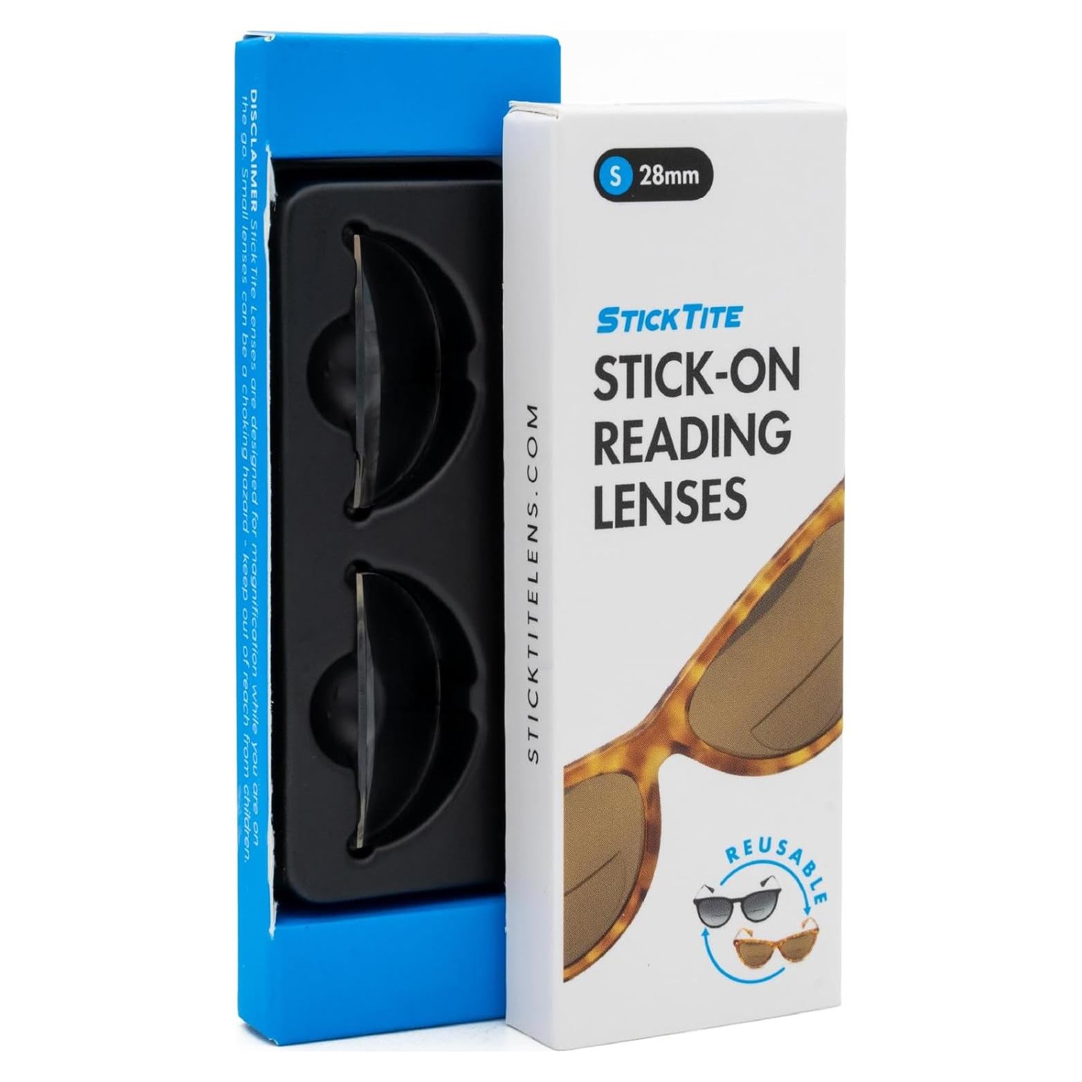 Lentes Bifocales StickTite 28mm Autoadhesivas 1.75D