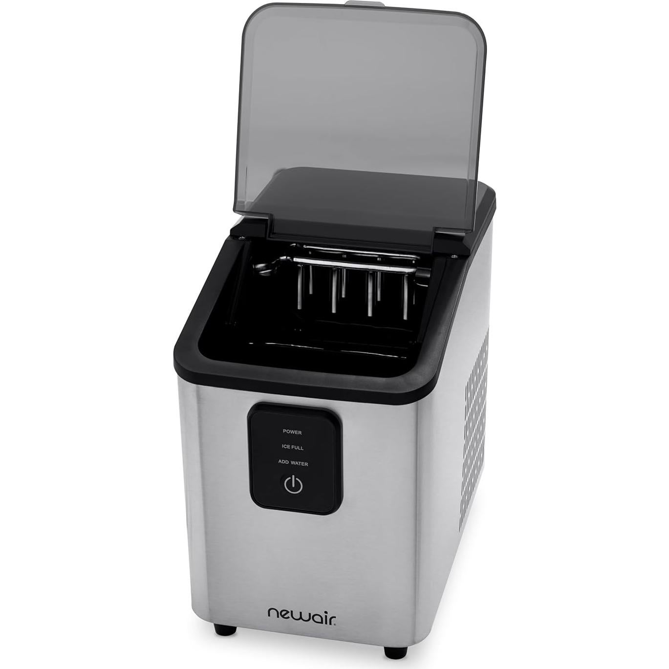 Fabricador de Hielo Newair AI-110SS 11.8 kg/día Acero Inoxidable