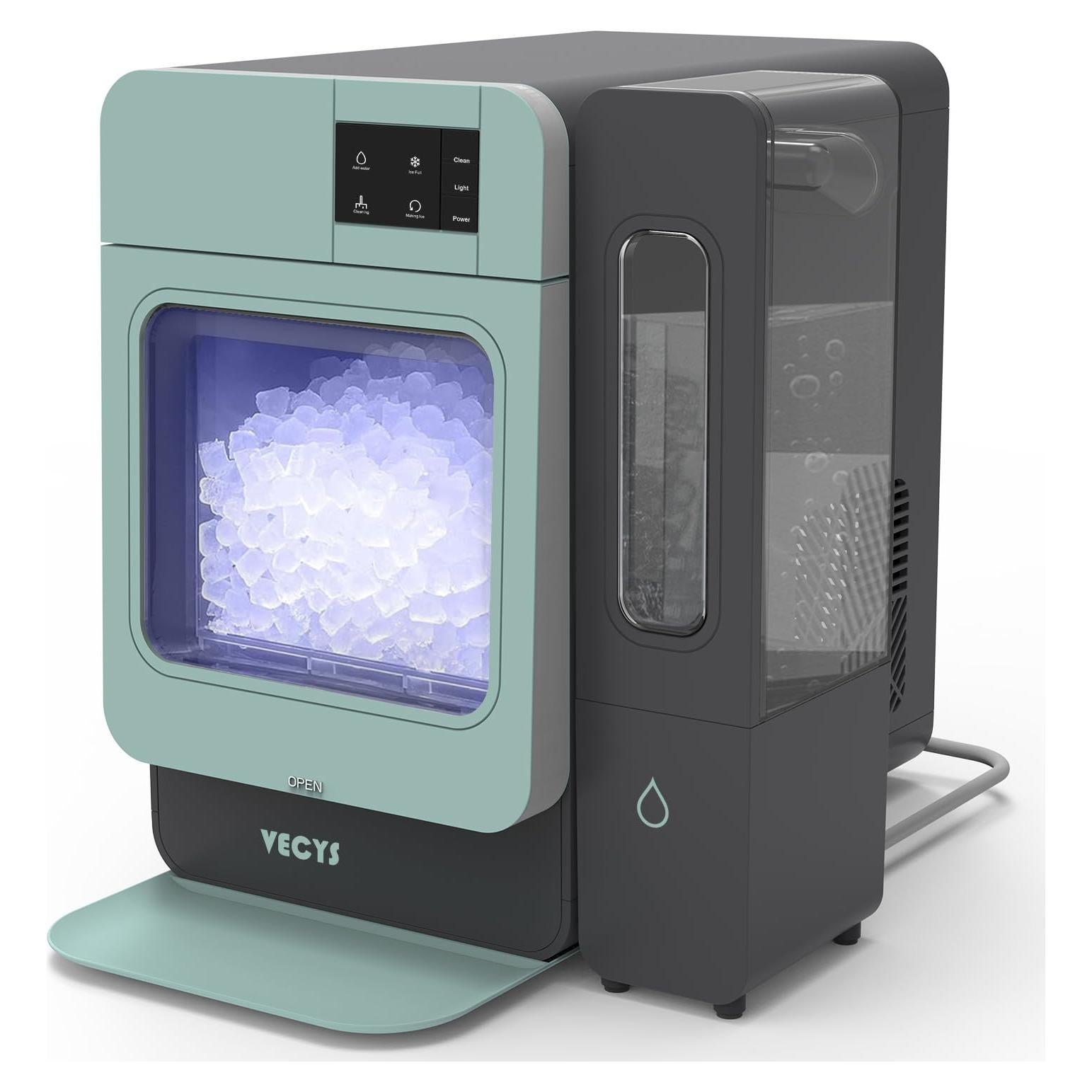 Máquina de Hielo Nugget VECYS IC1501 Portátil 20 kg Verde