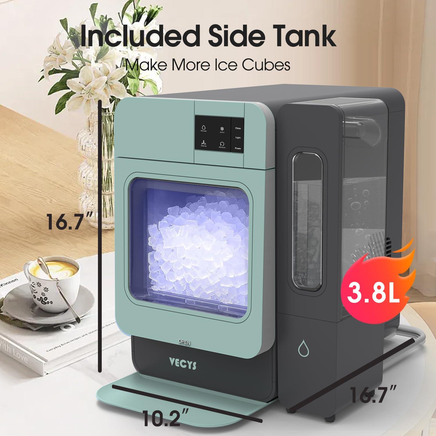 Máquina de Hielo Nugget VECYS IC1501 Portátil 20 kg Verde