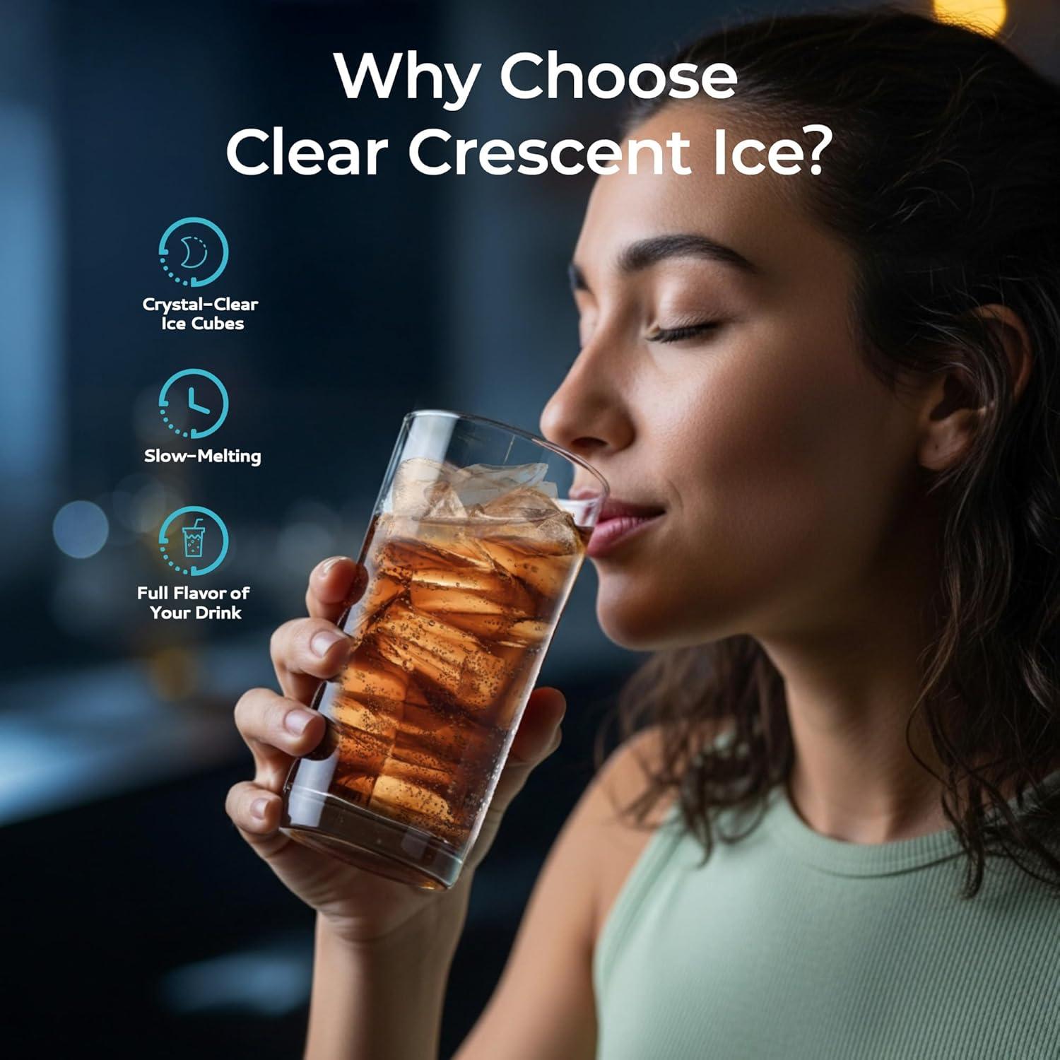 Máquina de Hielo EUHOMY IM022-LBS-HZM-10M 12.7Kg/24H