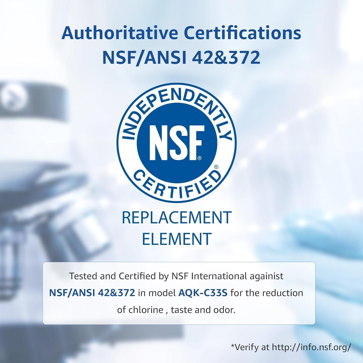 Filtro de agua AQUA CREST para máquina de hielo GE Opal - 4 unidades