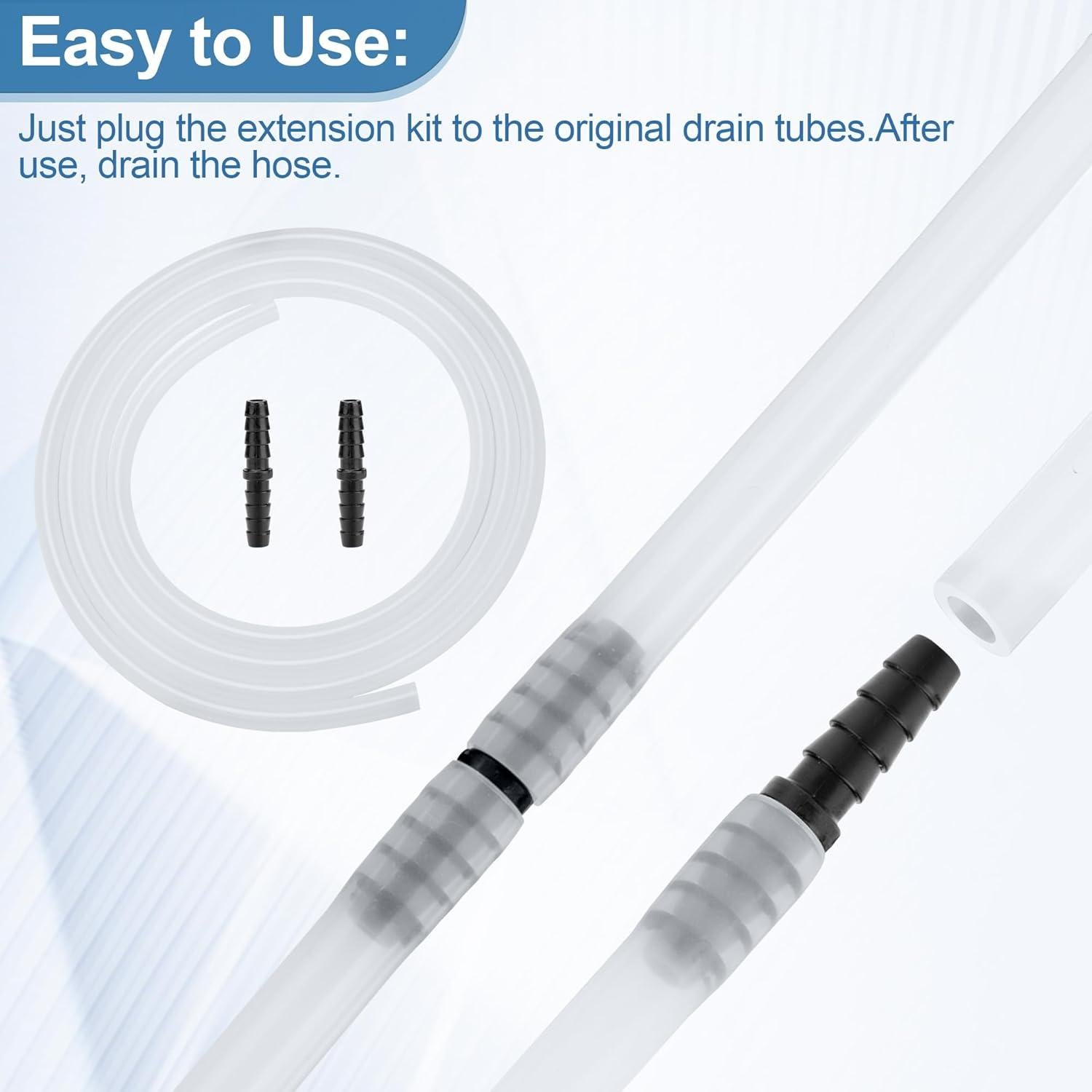 Extensión de Manguera de Drenaje Pulems 1.89m para Hielo Nugget/Opal