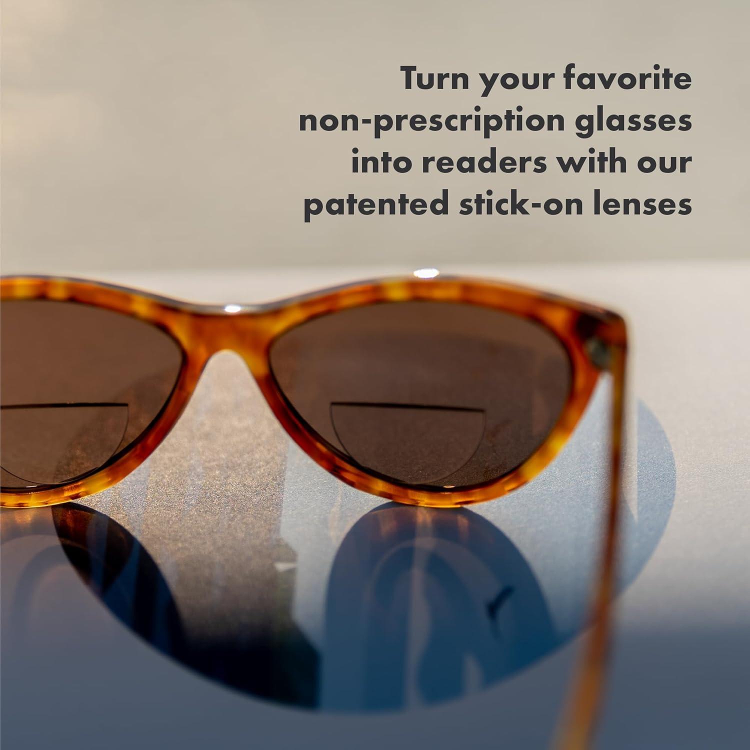 Lentes Bifocales Adhesivas StickTite 28mm 1.5D Transparentes