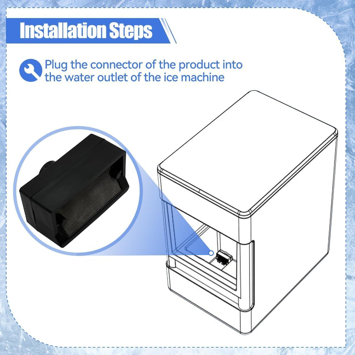Filtro de Reemplazo para Máquina de Hielo GE Opal - 3 Piezas