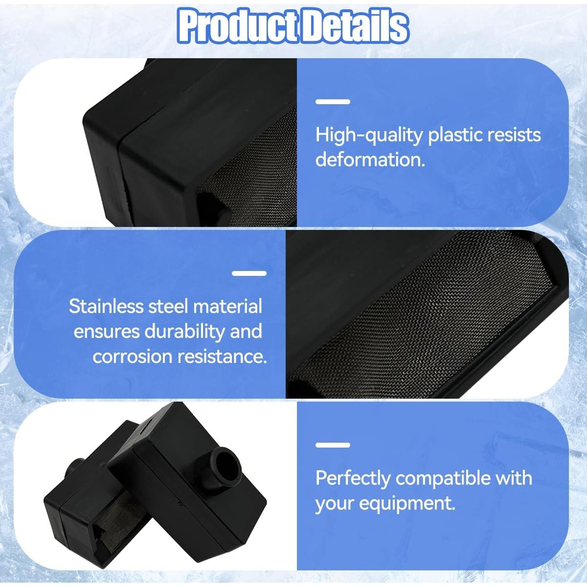 Filtro de Reemplazo para Máquina de Hielo GE Opal - 3 Piezas