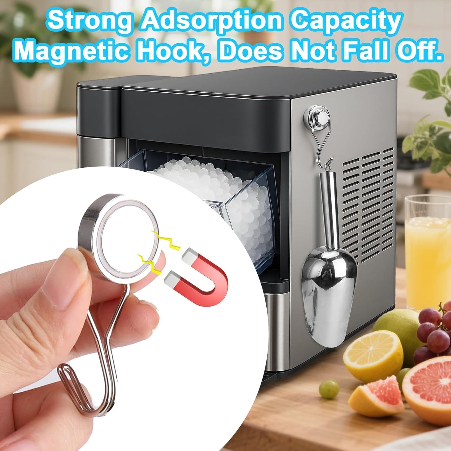 Cuchara de Hielo Grande Mity Rain Acero Inoxidable con Gancho Magnético