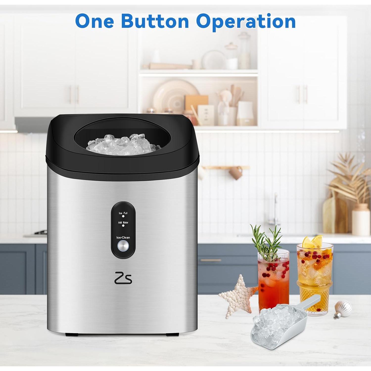 Máquina de Hielo Nugget Litake 15kg/24h Auto-limpieza