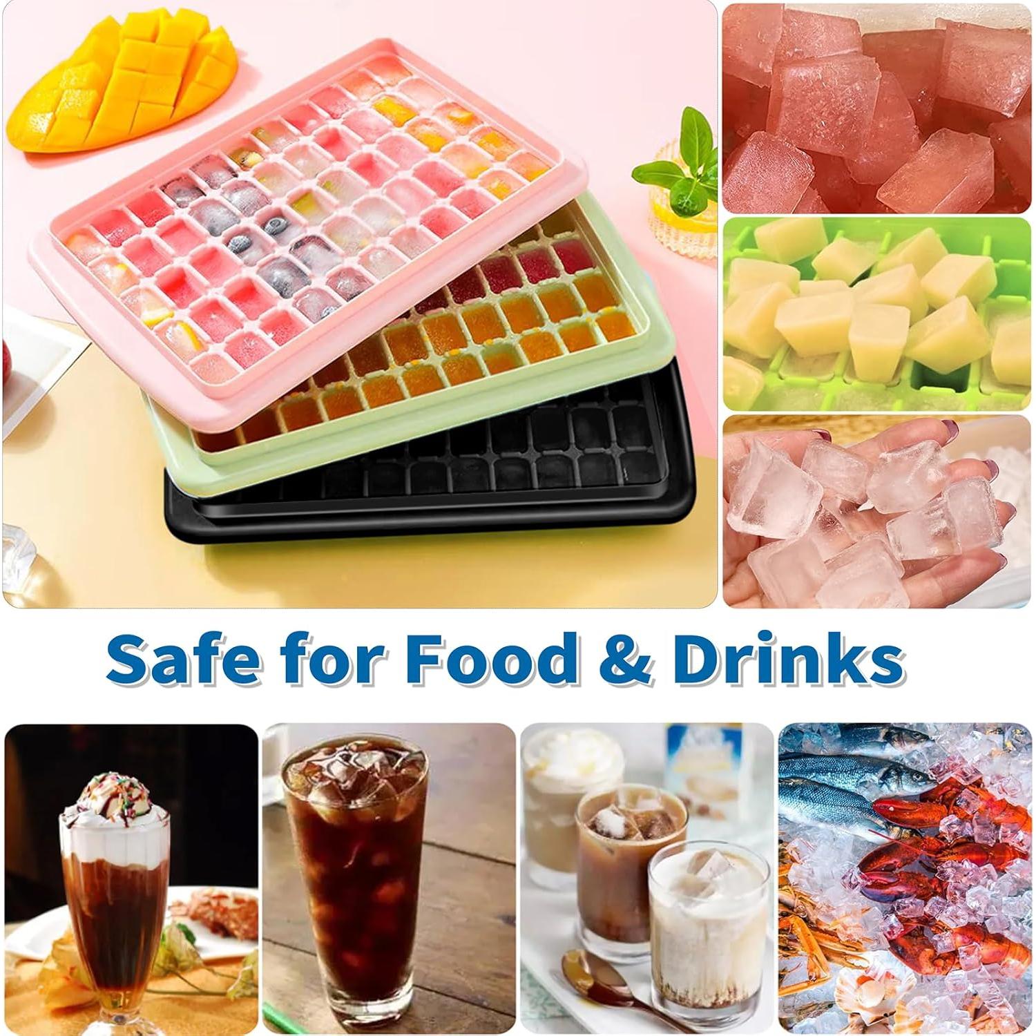 Bandeja de Hielo ARTLEO con Tapa y Contenedor 55 Cubos