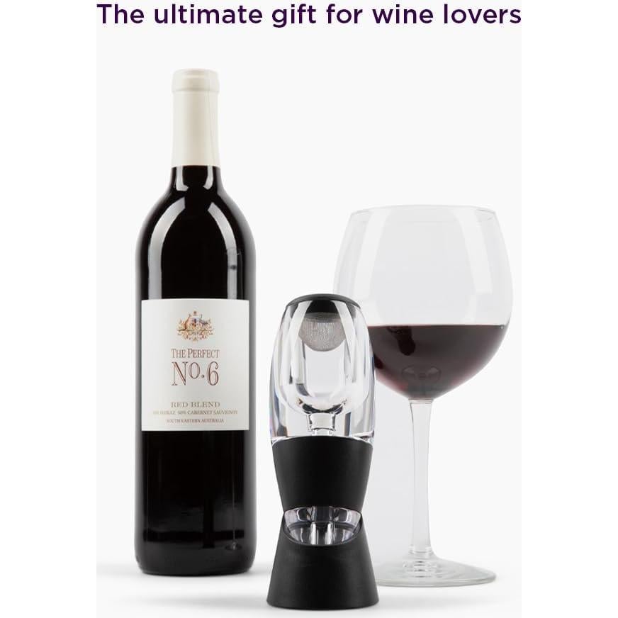 Aireador de Vino Firstleaf con Filtro y Vertedor Sin Goteo