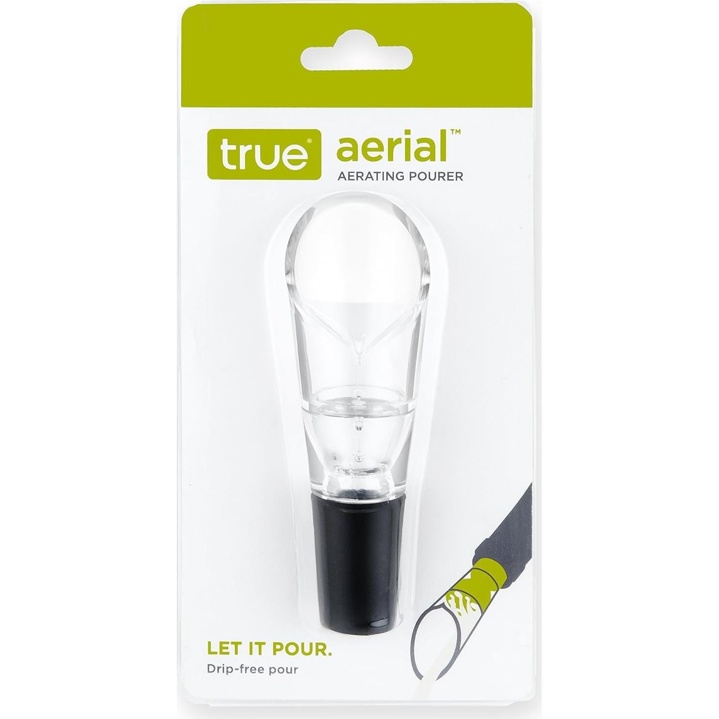 Verterdor Aerador de Vino True Aéreo 22.95g Transparente