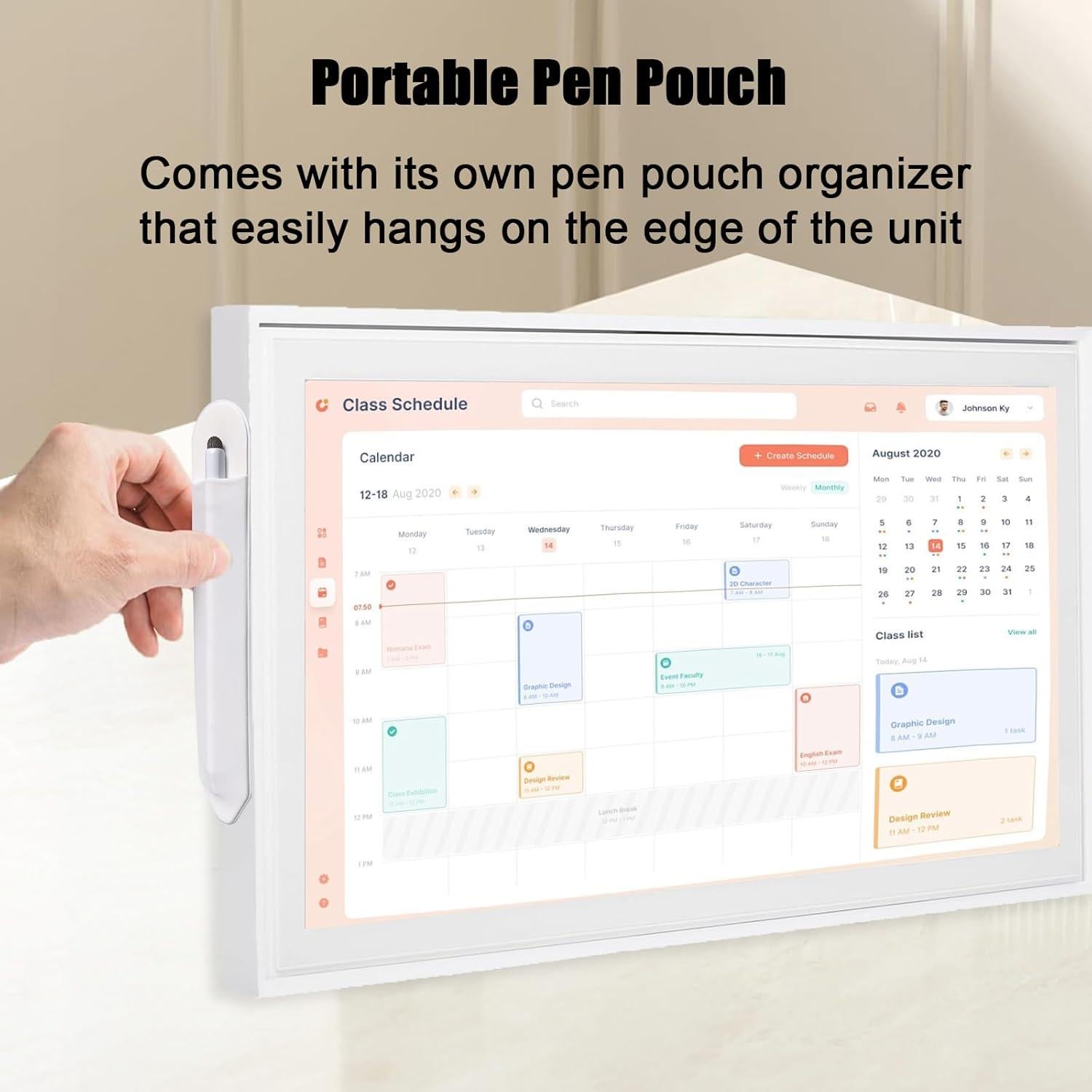 Bolígrafo Stylus 3-en-1 SOWANO para Calendario Skylight 15"