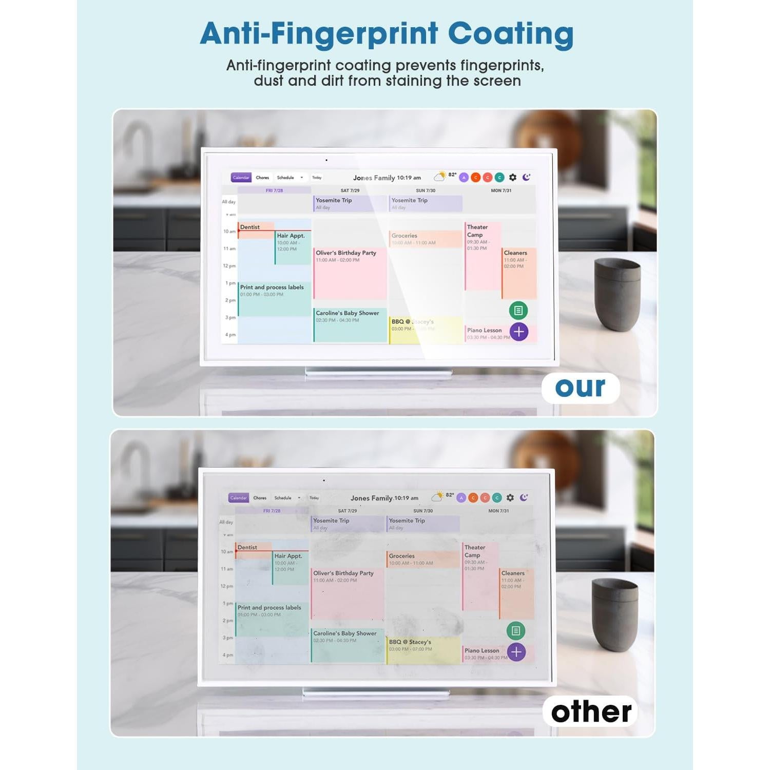 Protector de Pantalla Vidrio Templado LANGZIHT 15" HD 9H