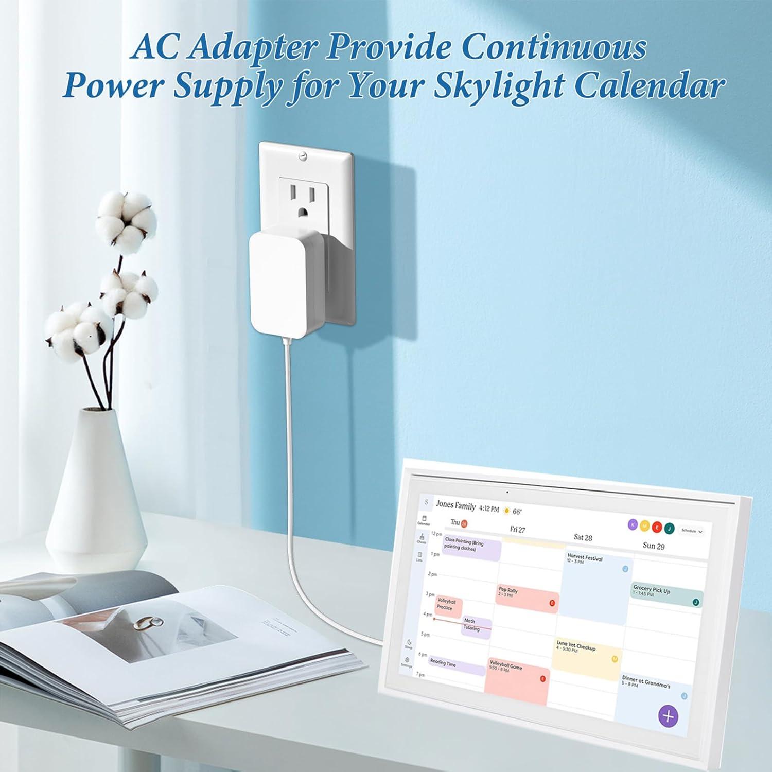 Cable de Alimentación para Calendario Digital Skylight 15"