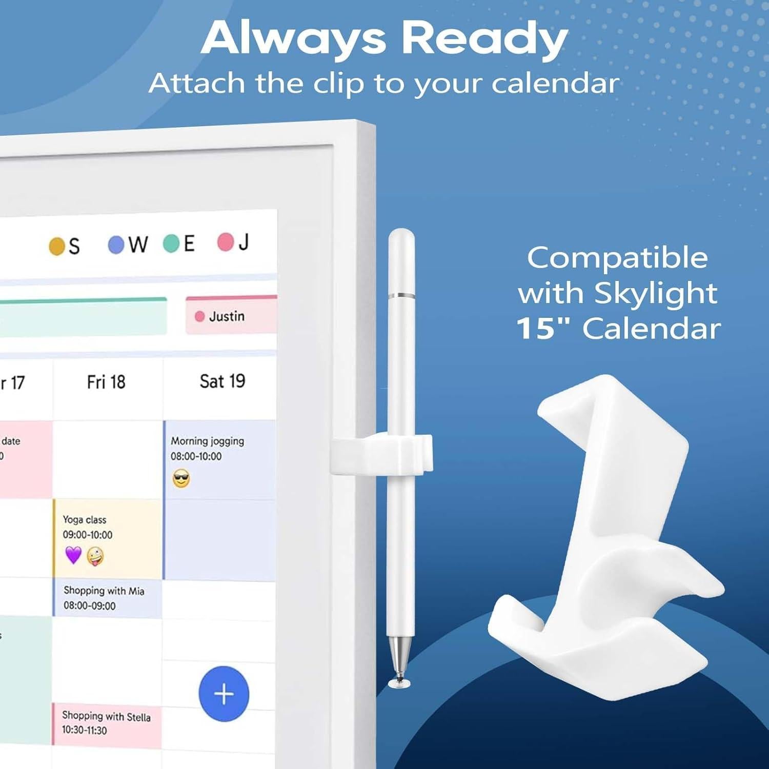 Bolígrafo Doble para Calendario Skylight 15" MFRHYLOEE