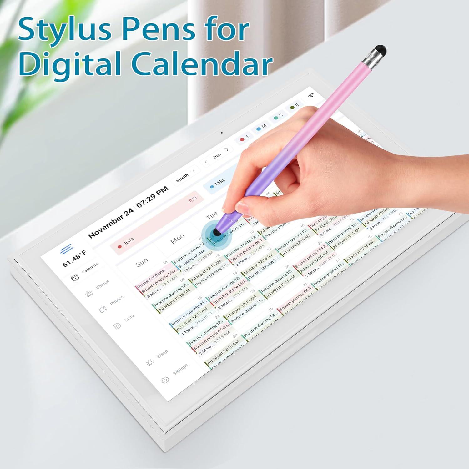 Bolígrafo Estilográfico Táctil Silicona Premium 5PCS RhythNest