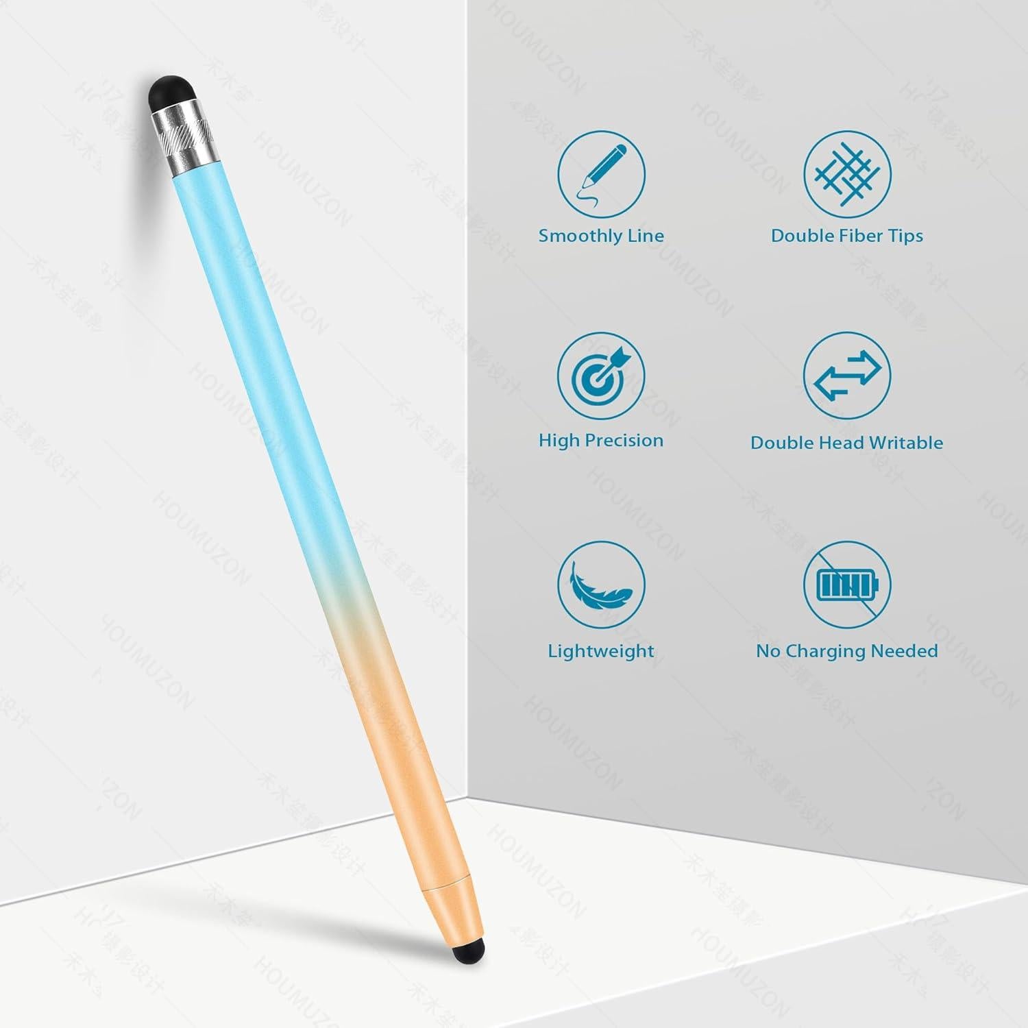 Bolígrafo Estilográfico Táctil Silicona Premium 5PCS RhythNest