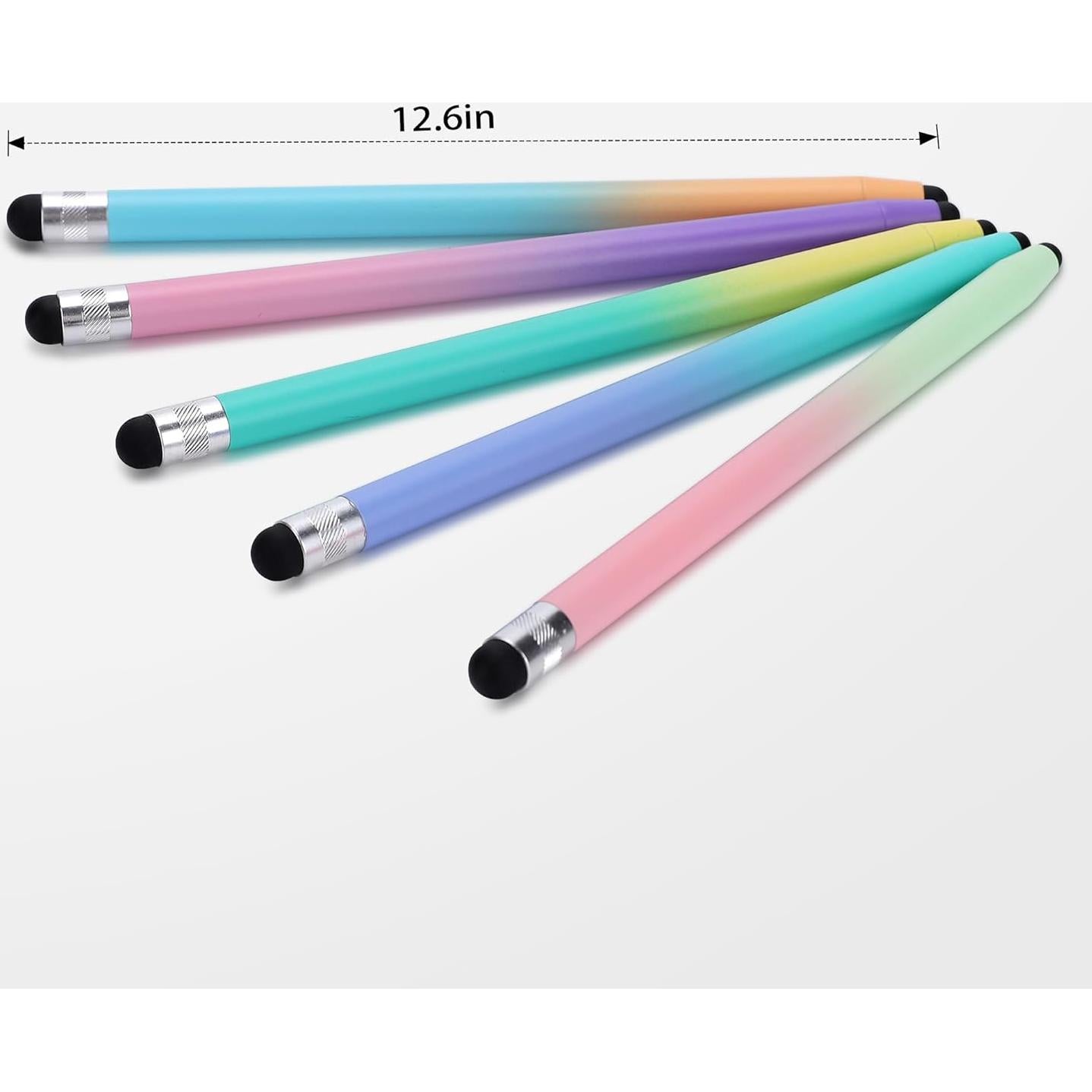 Bolígrafo Estilográfico Táctil Silicona Premium 5PCS RhythNest