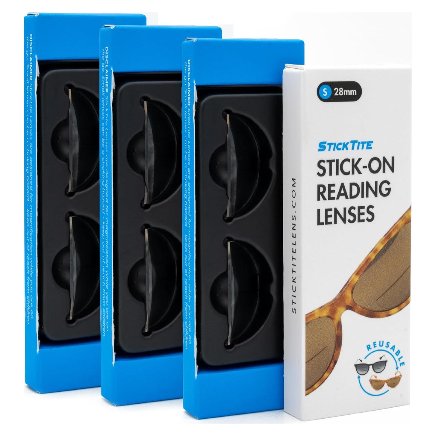 Lentes Bifocales Autoadhesivas StickTite 28mm Aumento 3.0D