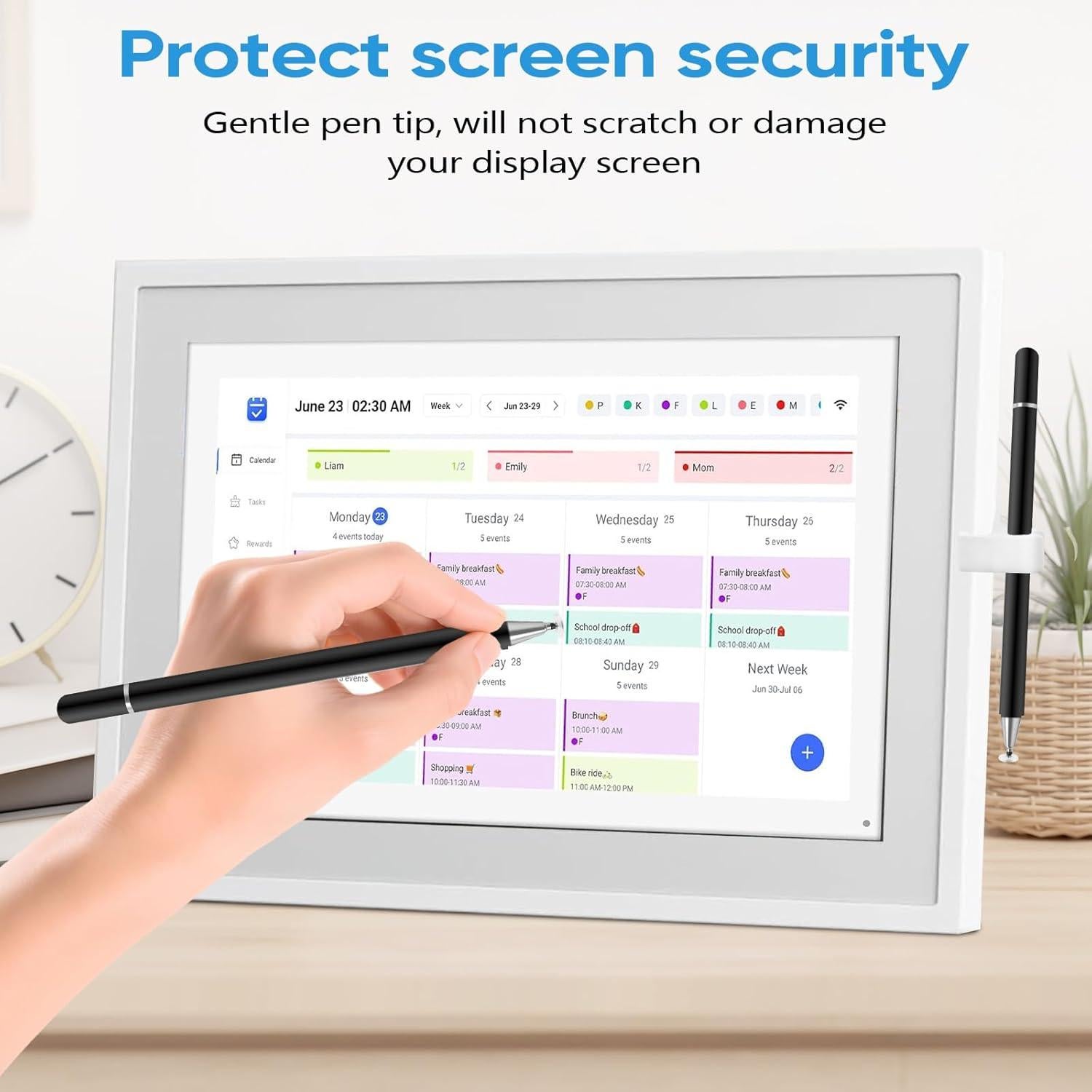 Kit de bolígrafo y soporte para stylus MFRHYLOEE para Skylight 15"