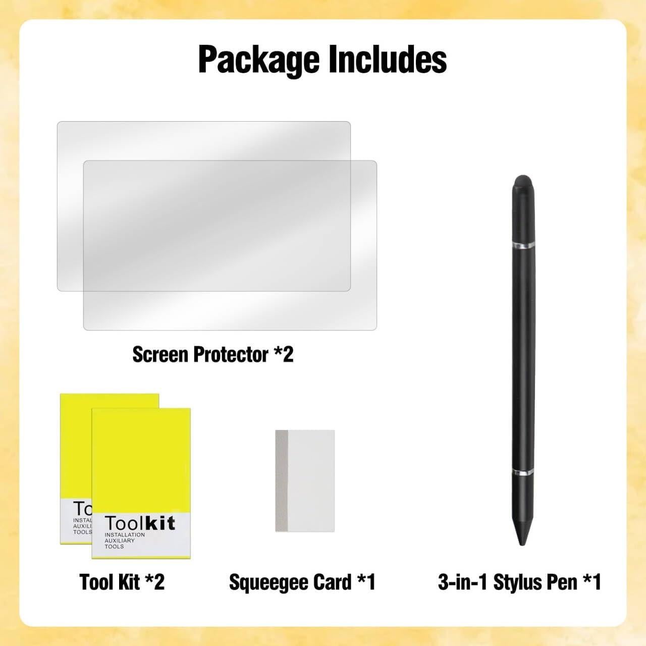 Kit de Accesorios para Calendario Skylight 15" - Protector y Estilógrafo