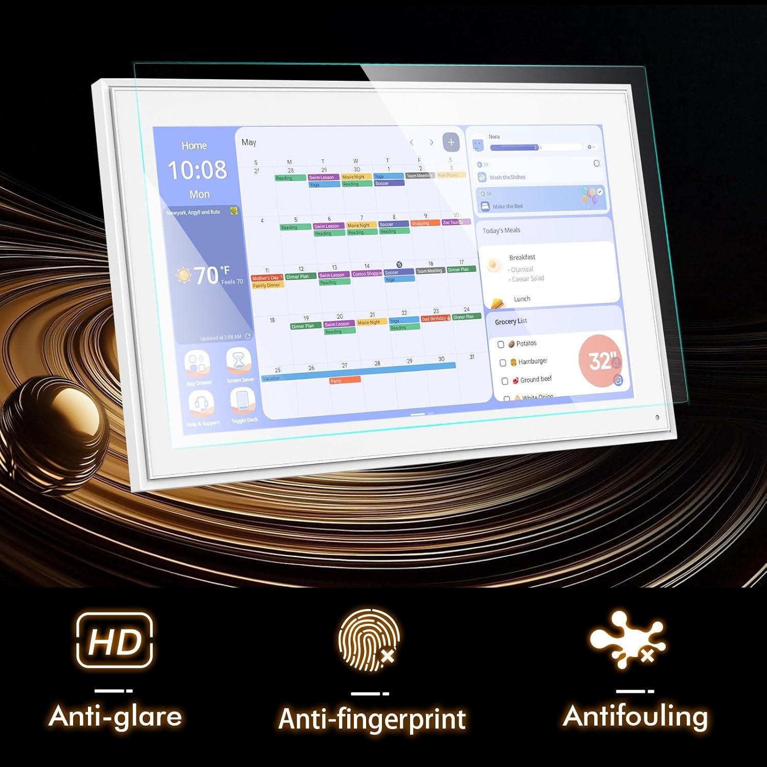 Protector de Pantalla BIRIYANI Antirreflejo para Calendario Skylight 15"