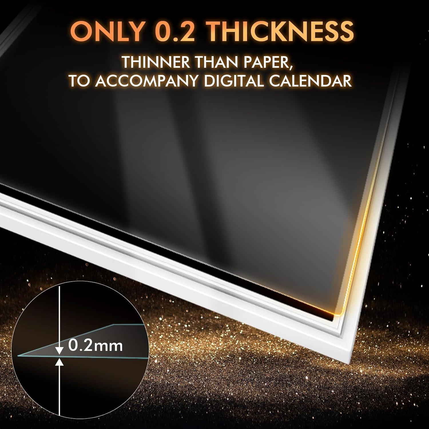 Protector de Pantalla BIRIYANI Antirreflejo para Calendario Skylight 15"