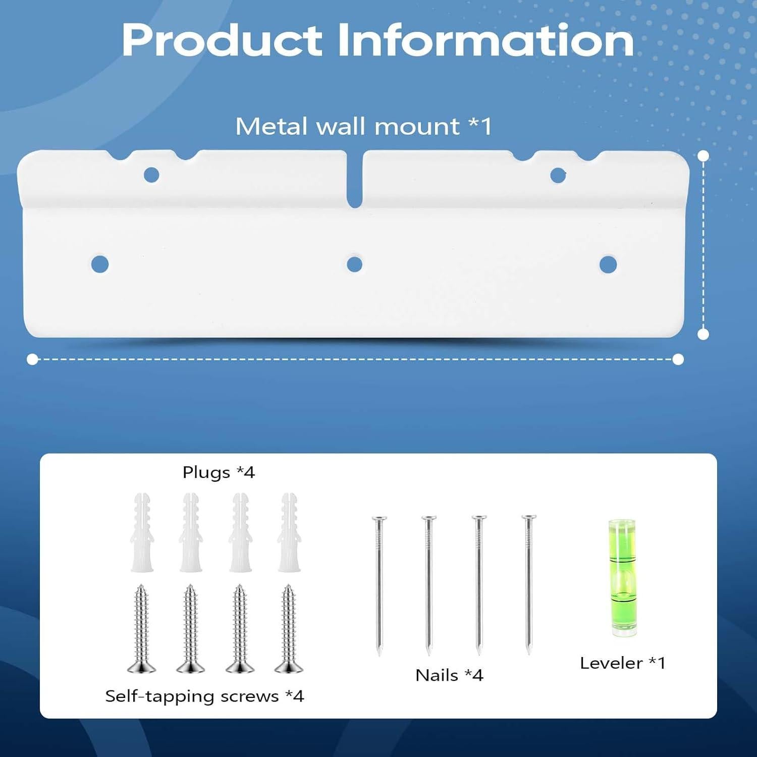 Soporte de Pared para Calendario Skylight 15" MFRHYLOEE Blanco