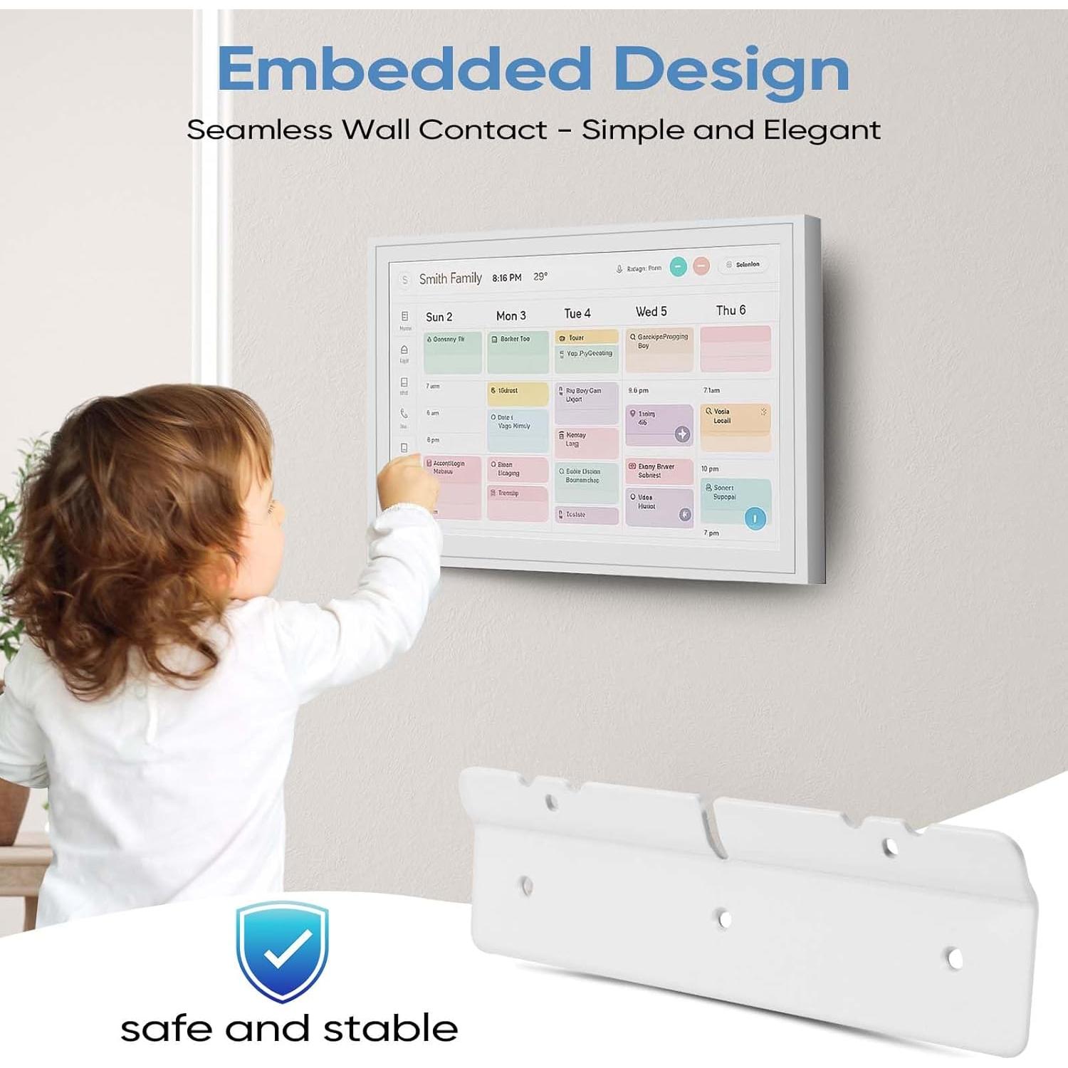 Soporte de Pared para Calendario Skylight 15" MFRHYLOEE Blanco