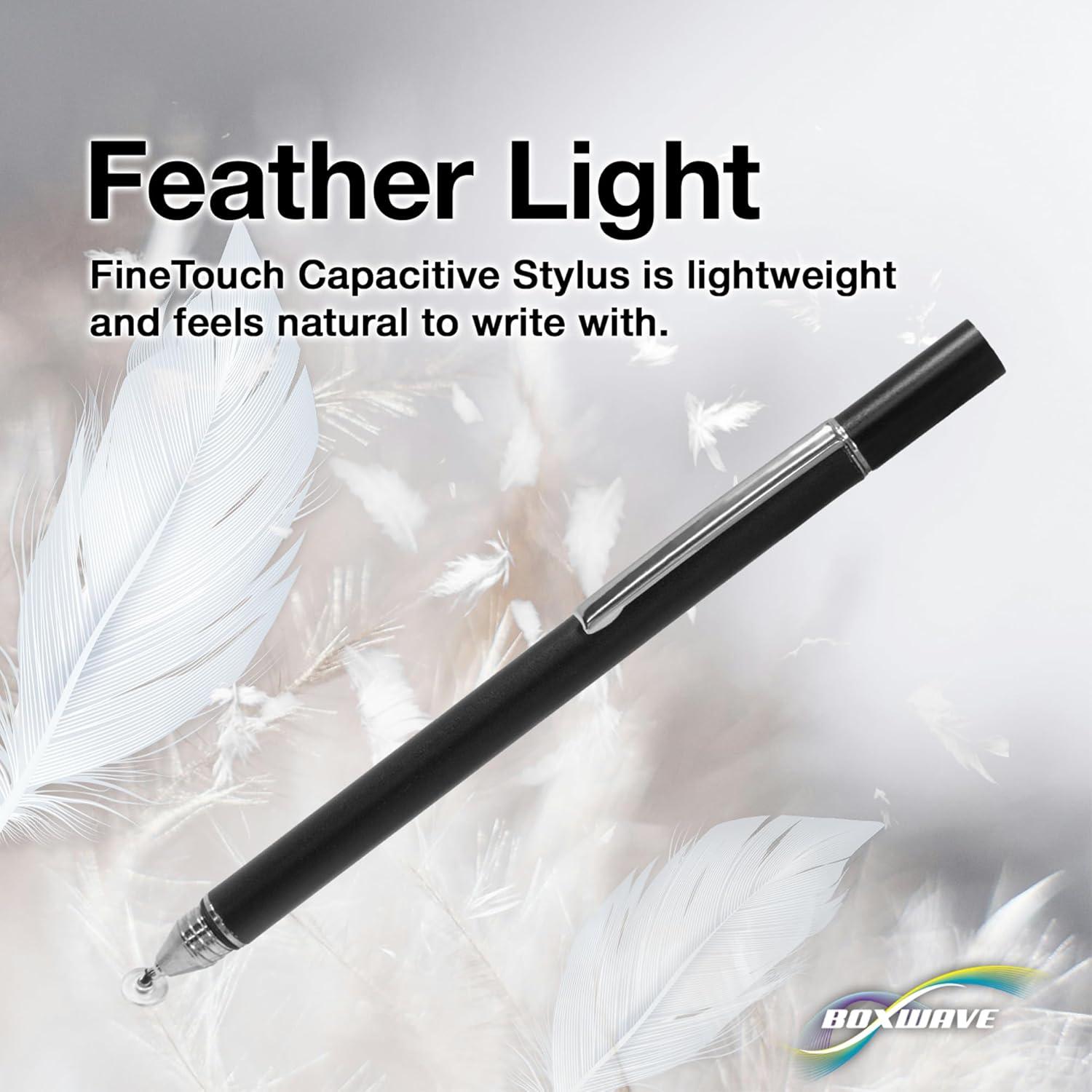 Stylus Pen BoxWave Capacitivo FineTouch - Precisión Alta - Negro