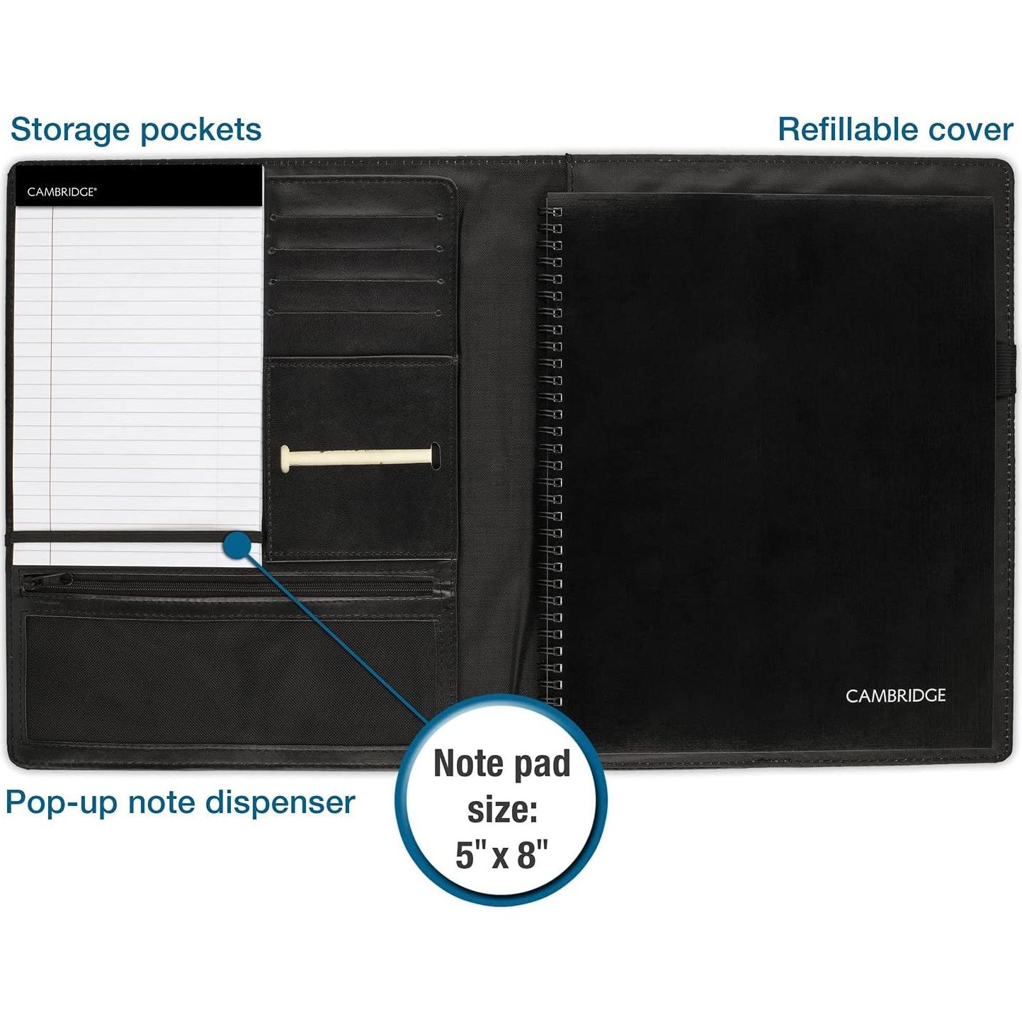 Cuaderno Recargable Cambridge NoteTaker Negro 50 Hojas A4