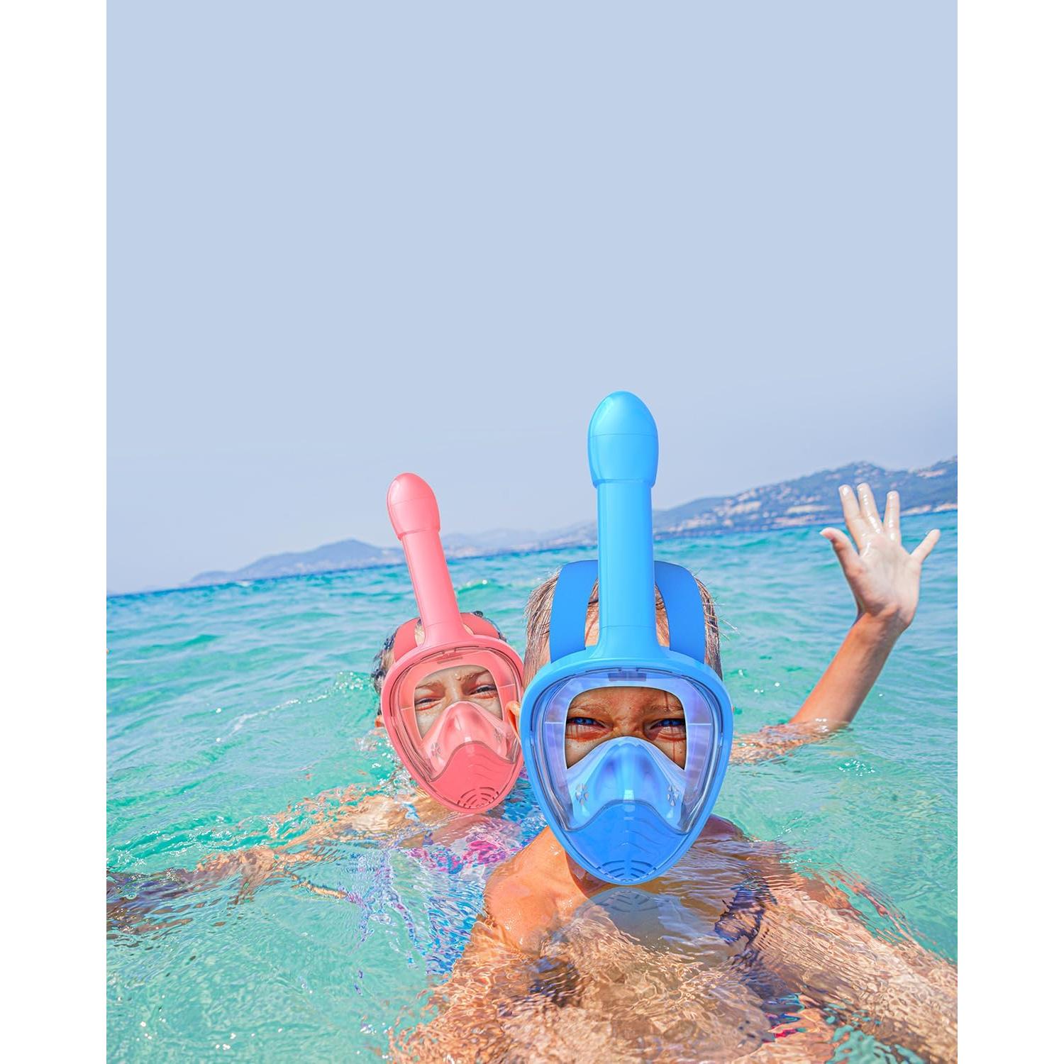 Máscara de Snorkel QingSong Niños Cara Completa Antivaho