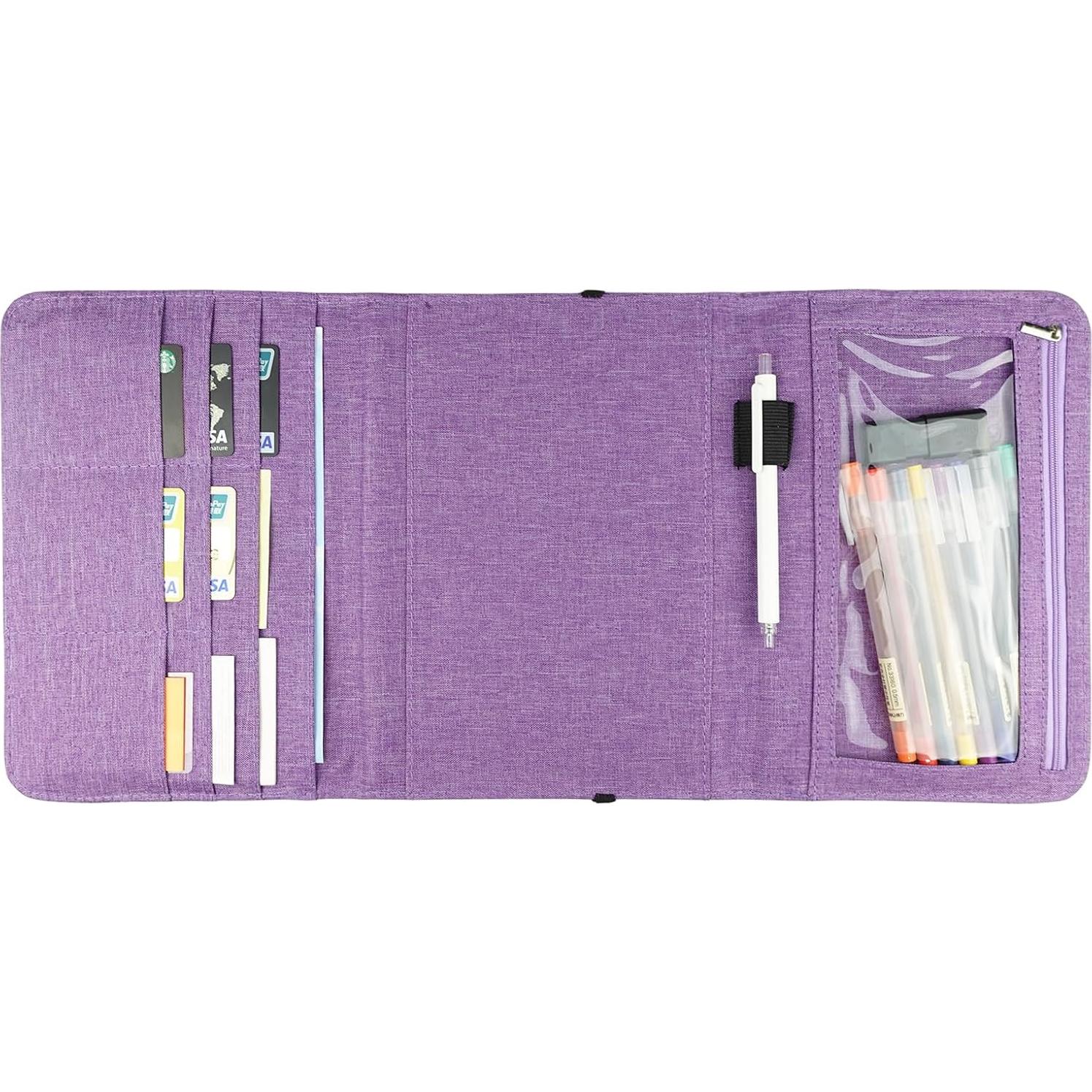 Cubierta de Folio SivaLife A5 con 10 Bolsillos y Soporte