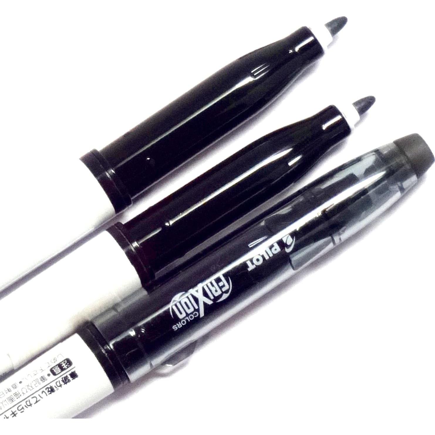 Bolígrafos Borrables Pilot FriXion Negro - Paquete de 3
