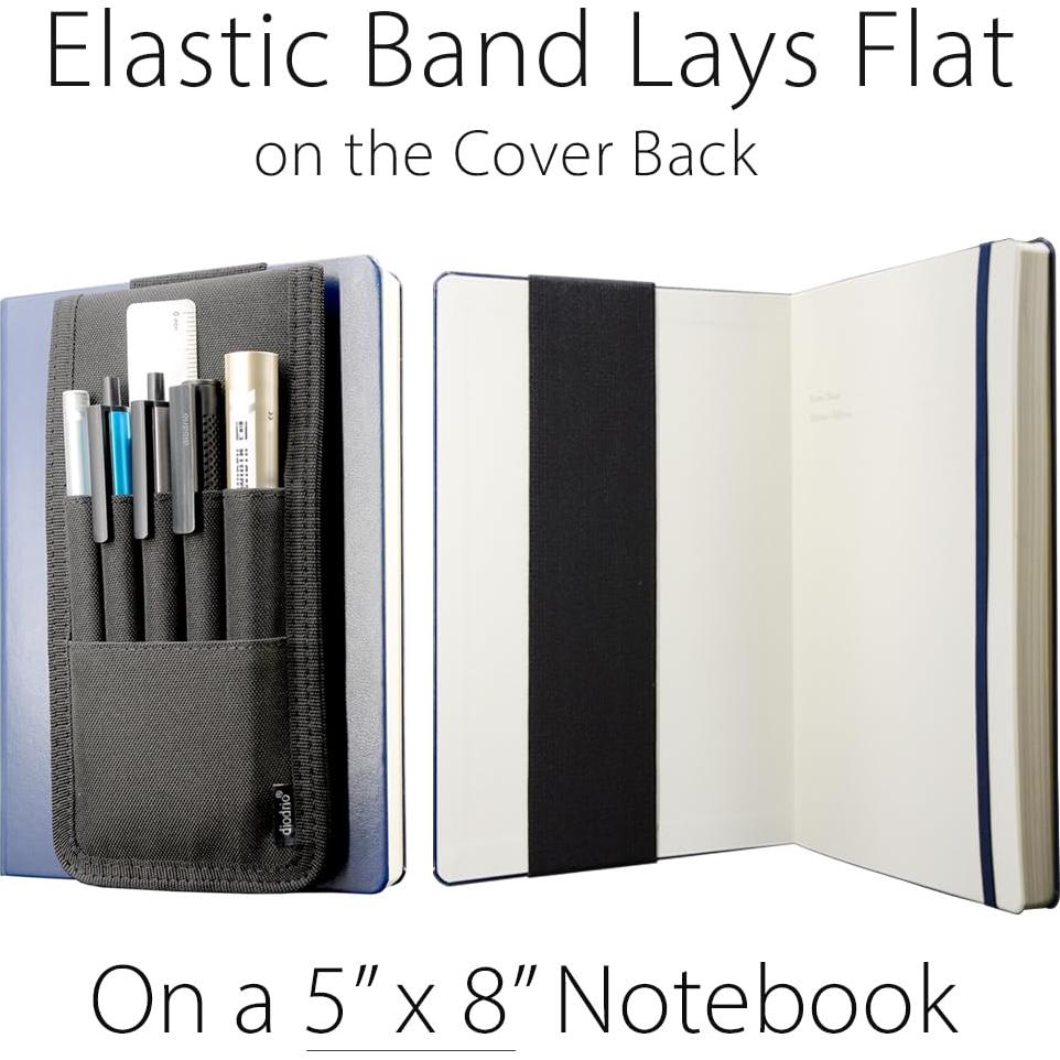 Soporte para bolígrafos Diodrio PH1PY-BAND-BK5 Negro