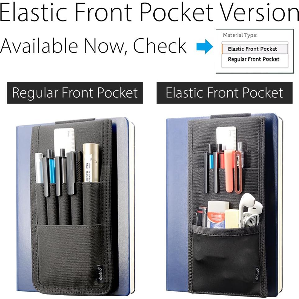 Soporte para bolígrafos Diodrio PH1PY-BAND-BK5 Negro