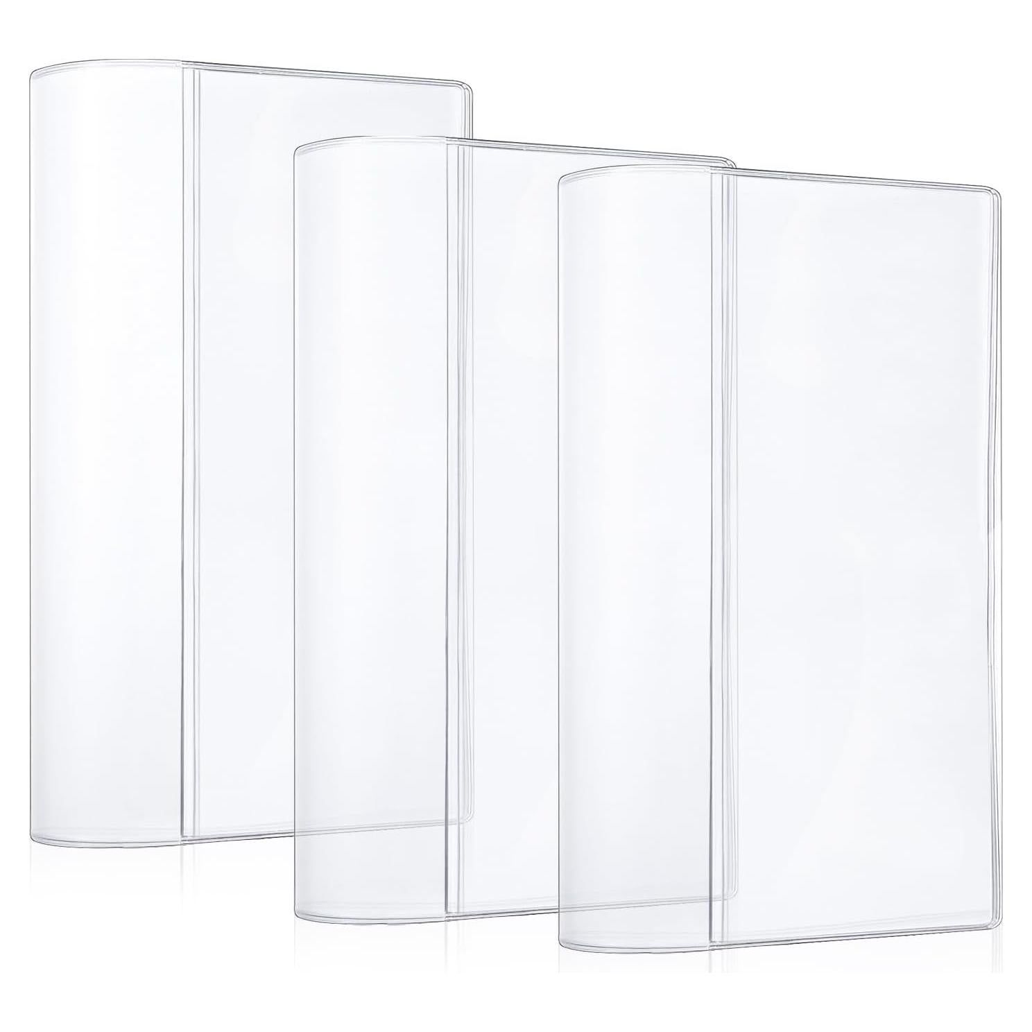 Cubiertas de libro A6 Betinyar 3PCS PVC Transparente