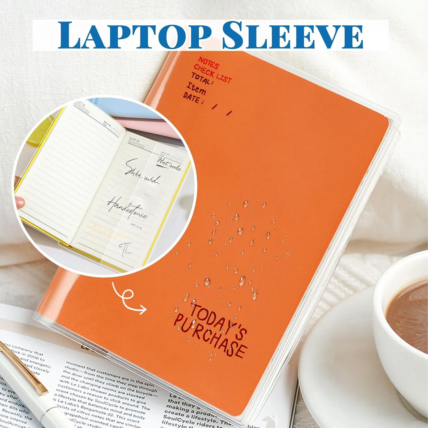 Cubiertas de libro A6 Betinyar 3PCS PVC Transparente