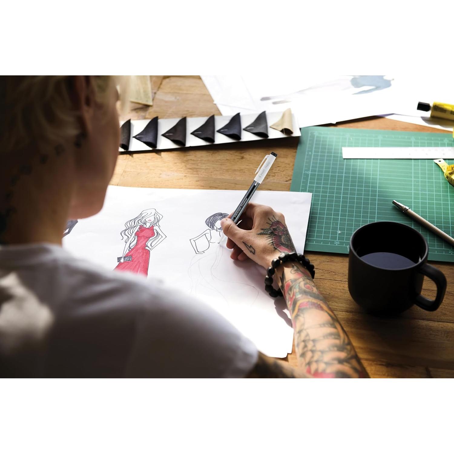 Bolígrafos Borrables Pilot FriXion 0.7 mm Negro - Paquete 12