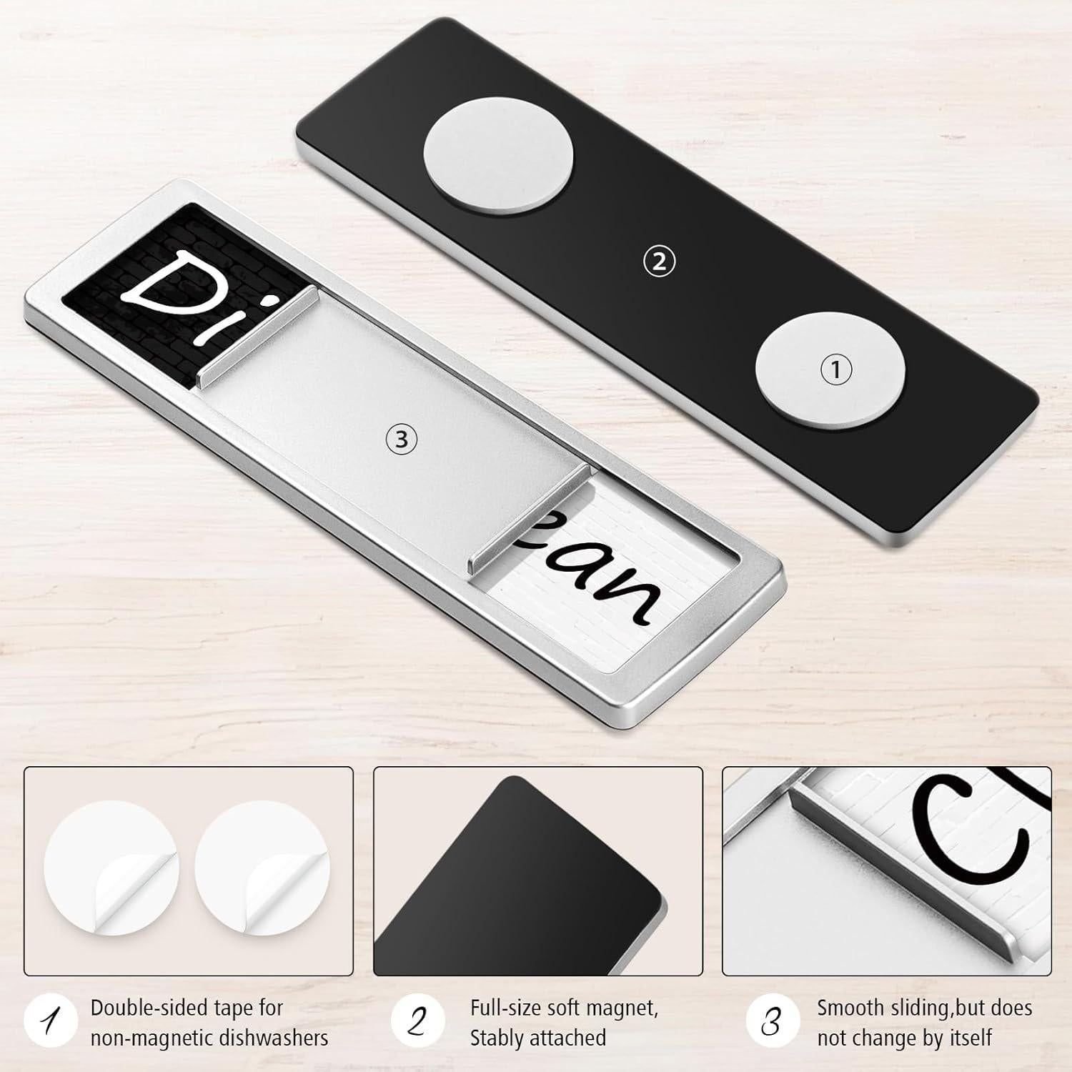 Imán Lavavajillas Cimkiz Limpio Sucio 17.78x5.08cm