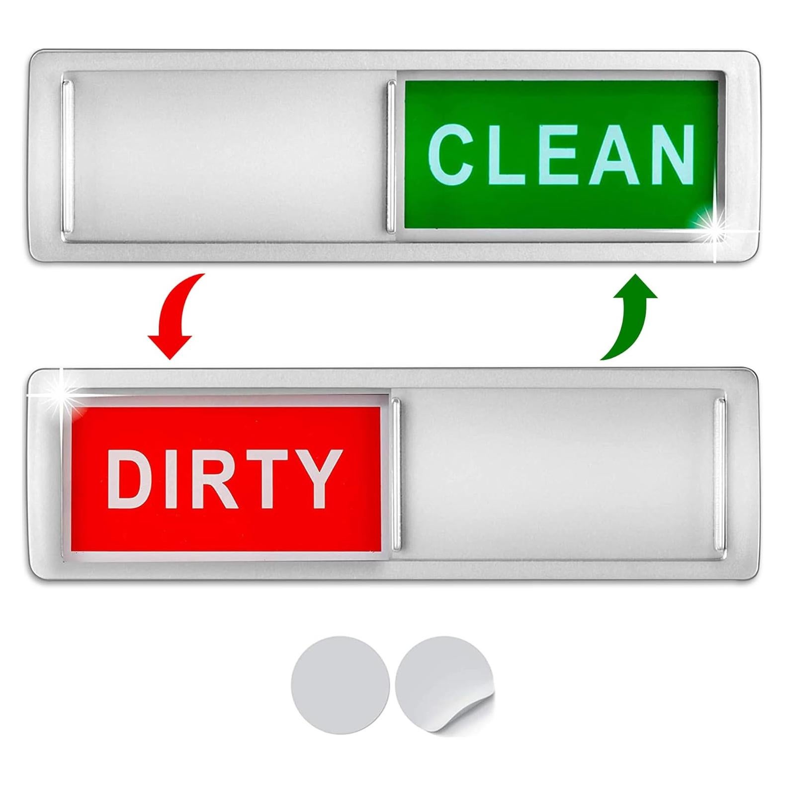 Imán de Lavavajillas Limpio Sucio Setter Home 17.78x5.08cm