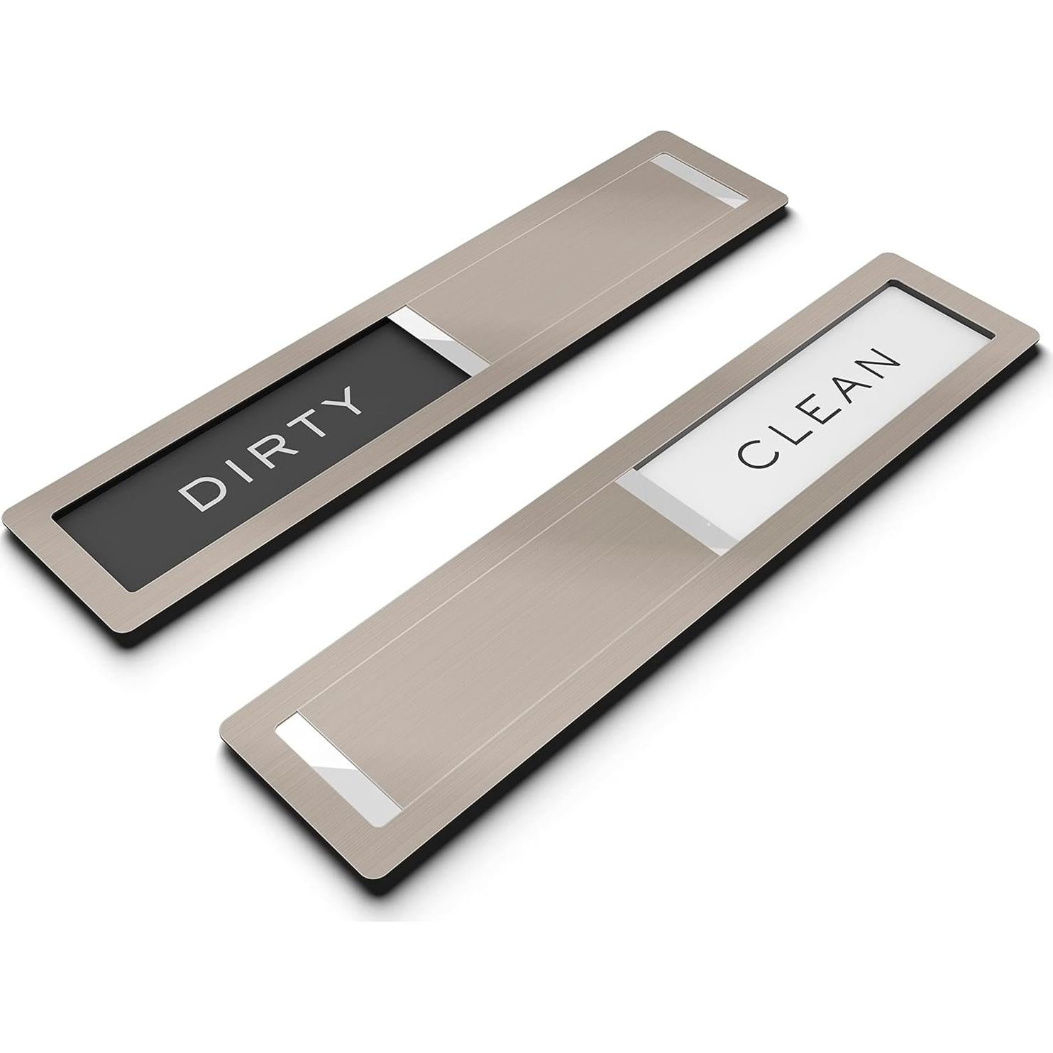 Imán de Lavavajillas Acero Inoxidable Kubik Limpio/Sucio