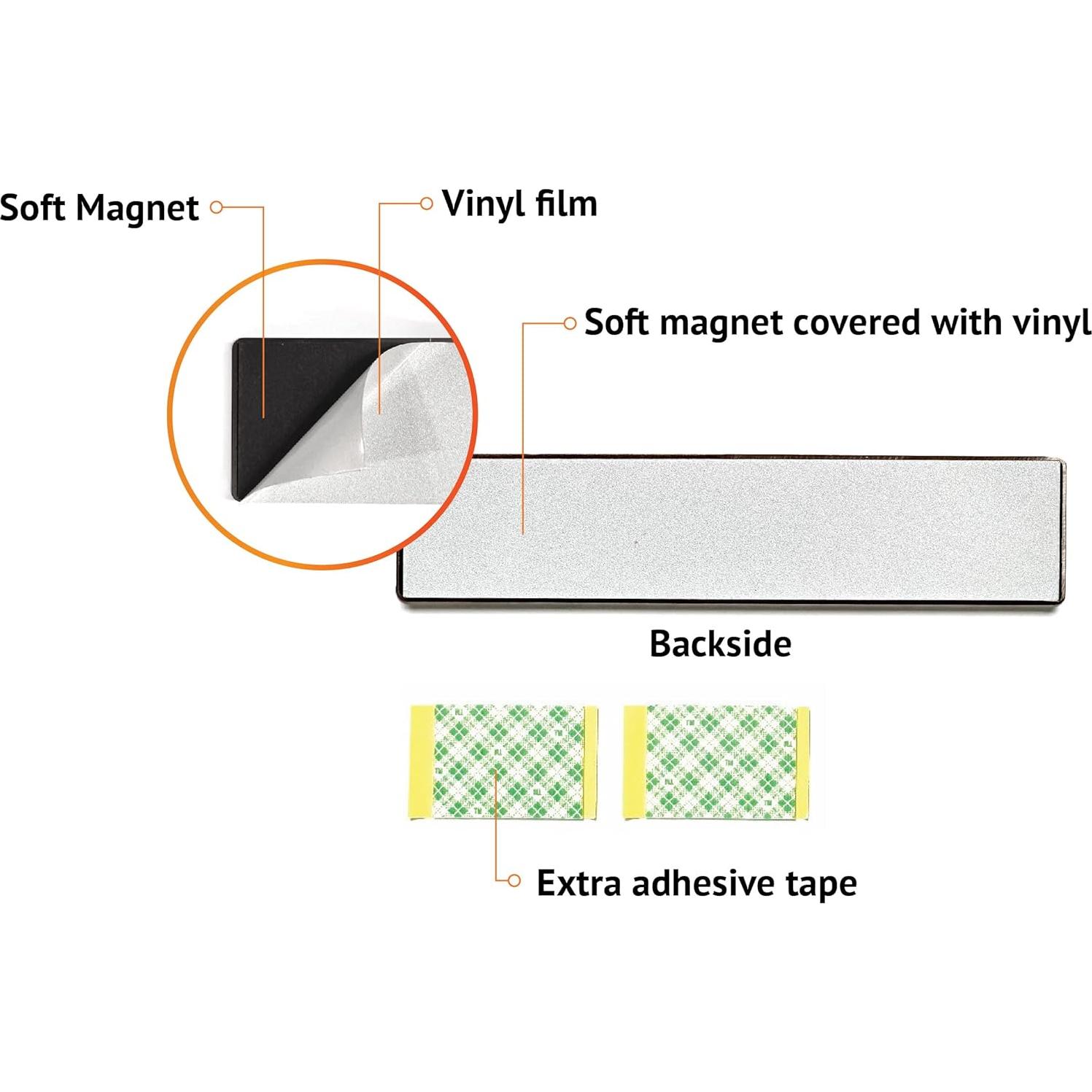 Imán de Lavavajillas Acero Inoxidable Kubik Limpio/Sucio