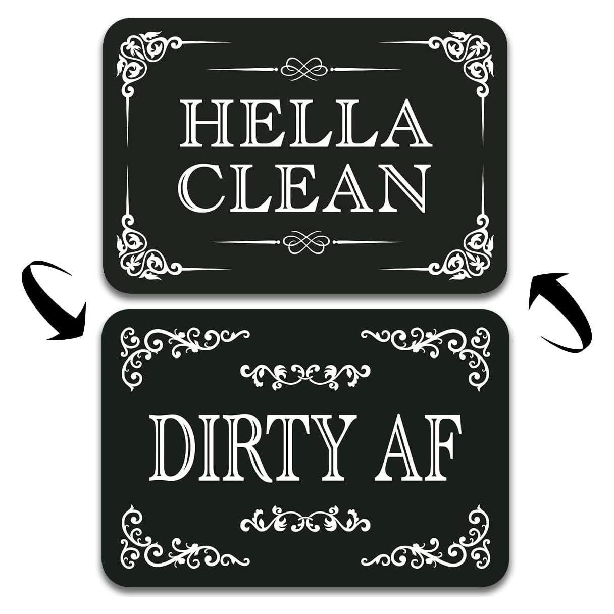 Imán Limpio Sucio para Lavavajillas QMMD - 8.89x5.84 cm