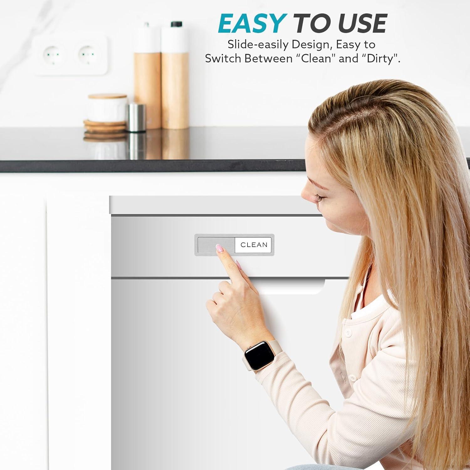 Imán de Lavavajillas Limpio Sucio Rimaaiae 17.95x5cm