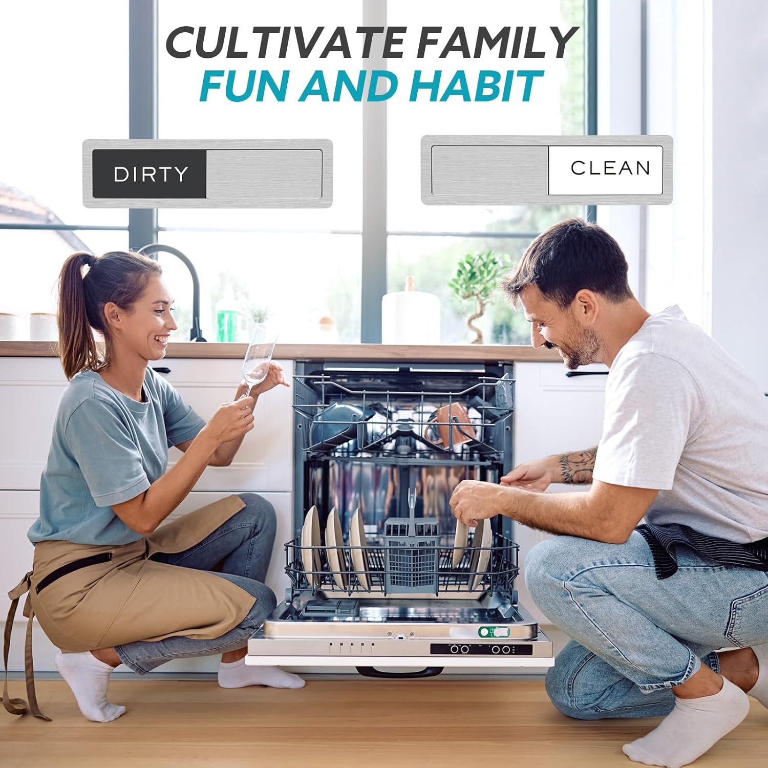 Imán de Lavavajillas Limpio Sucio Rimaaiae 17.95x5cm