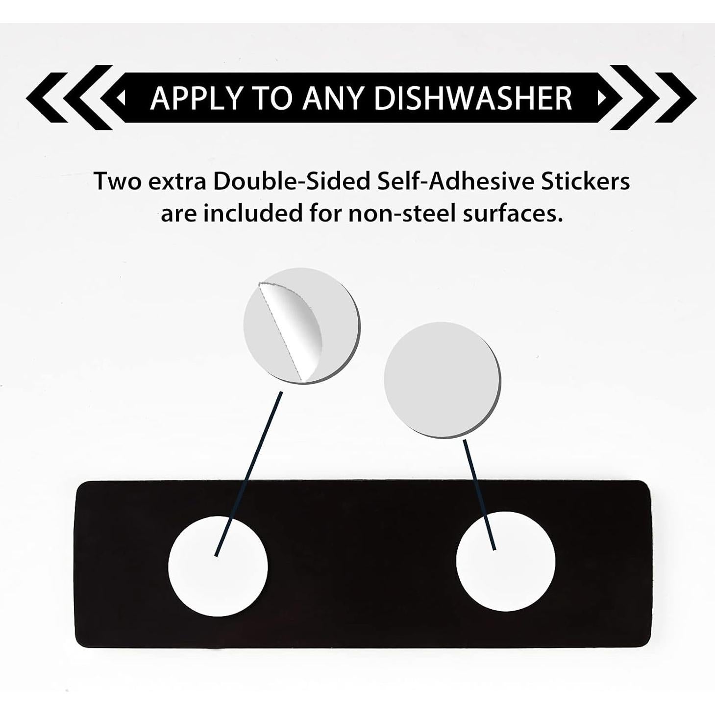 Imán de Lavavajillas KitchenTour Limpio Sucio 17.78x5.08cm