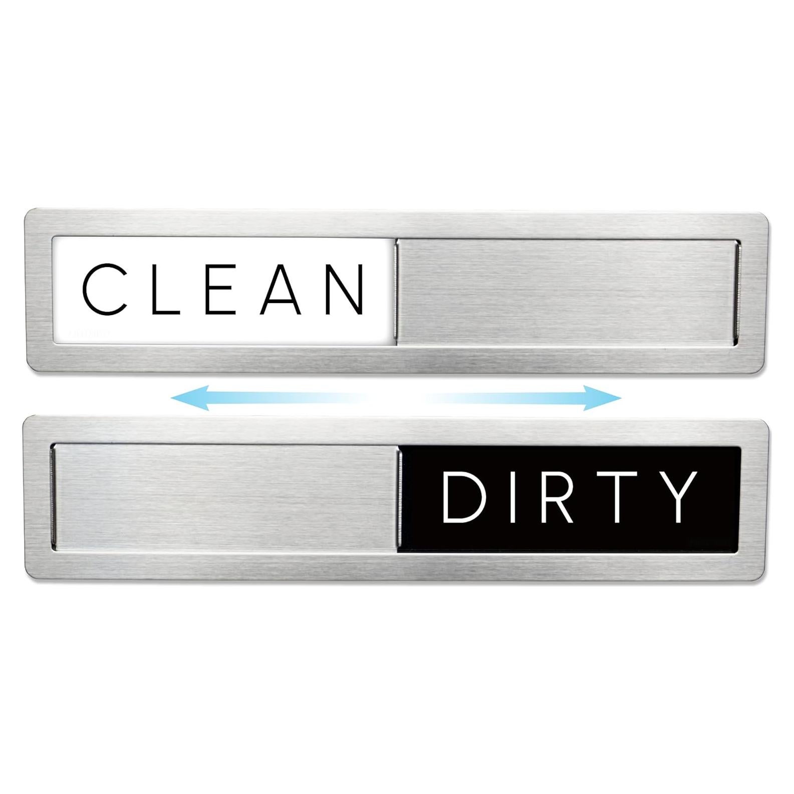 Imán de Lavavajillas Acero Inoxidable FridayVibez Limpio/Sucio