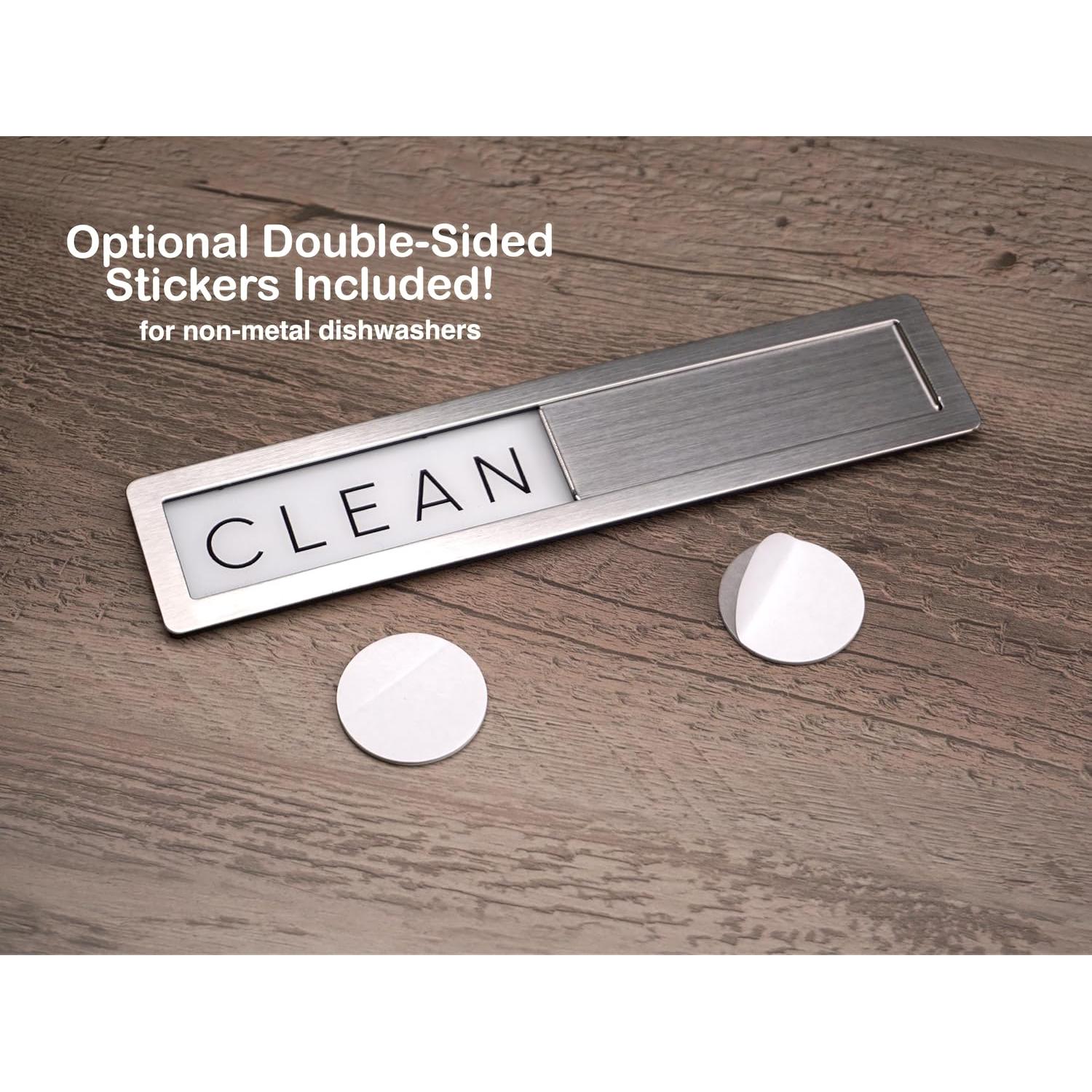 Imán de Lavavajillas Acero Inoxidable FridayVibez Limpio/Sucio