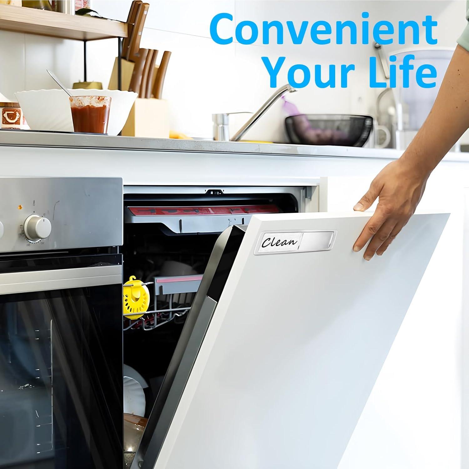 Imán Magnético Limpio Sucio para Lavavajillas Utuichuo 17.8x5cm